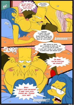 hentai-doujinshi-art:  Simpsons doujinshi, Old habits 3: Remembering mama part 3/3