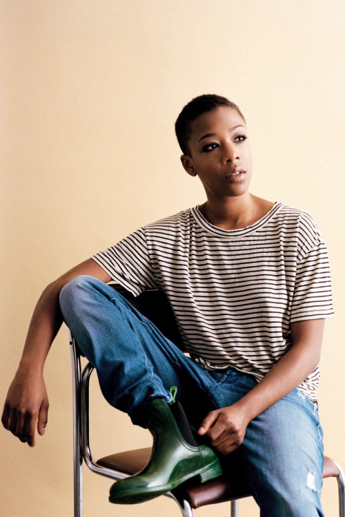 fyeahblackactresses:  “I love playing someone who has so much integrity, who has so much joy and so much life—even though her life is now in prison. She’s locked up, but she’s able to build up joy anyway.” - samira wiley for brooklyn