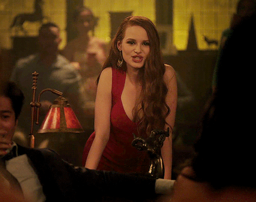 bisexualtopaz:gif request meme ⟶ anon asked: riverdale +  MOST ATTRACTIVE FEMALE CHARACTER