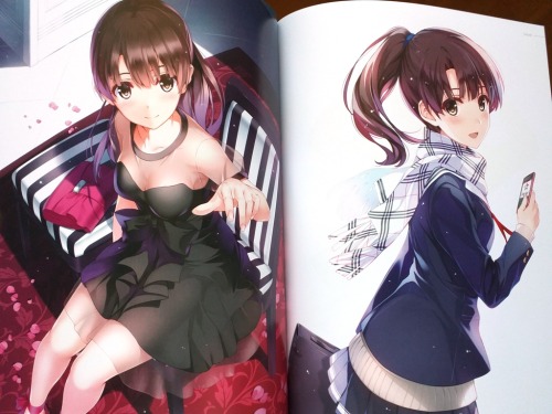  Misaki Kurehito Art Book First Volume: Flat. (Saenai Heroine no Sodatekata) (part 1)