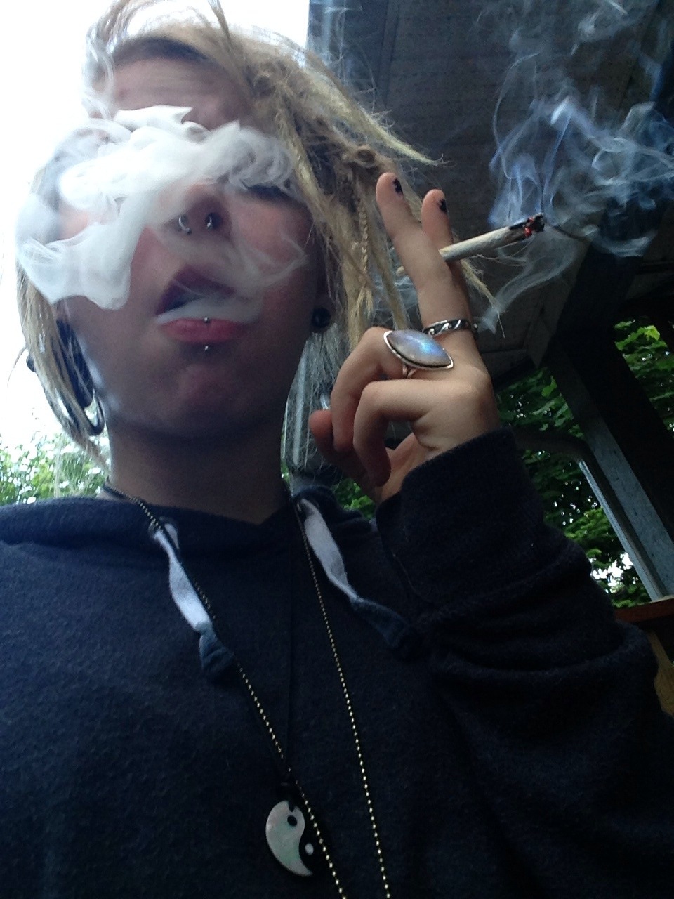 4cidinwonderland:  Hazzzzzzzy ☯