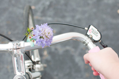 art-tension:Tiny Bicycle Flower Vases Are The Perfect Bike Accessory For Spring               on  Et