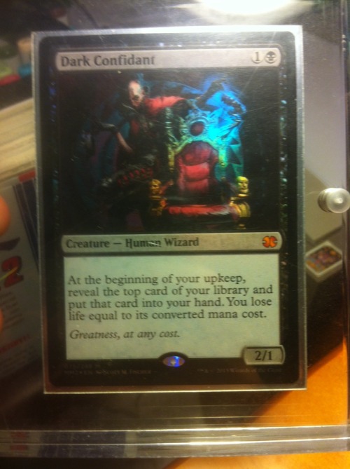 Chromatic Dusk Foil Dark Confidant Modern Masters 2015<script async src=