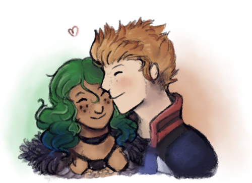 elysia-cross:A little surprise for @aeviann and @killerdraco! Squad Parents Aevi and Draco are simpl