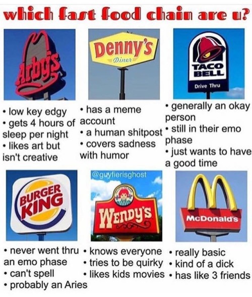 Haha guess I’m Wendy’s 