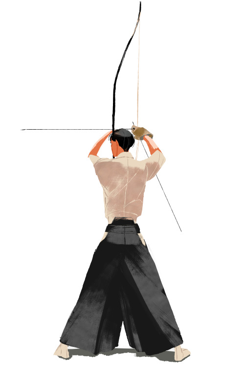 Kyudo.