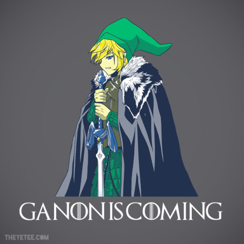 theyetee:  Ganon is Coming by Coinbox Tees The adult photos