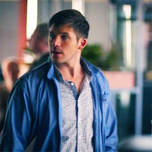 timelessdaily:Blue for Wyatt, Burgundy for Flynn. 