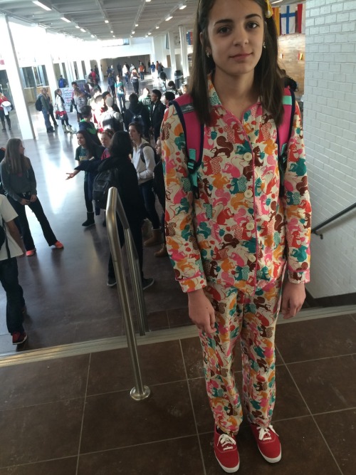 astripperstory:drinkingmaplelattes:When it’s pajama day and no one participates except you.Everyday 