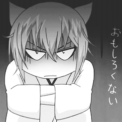-jenjam:    Tomoe is not pleased …     