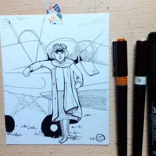 aljwritesphryne: heartsandminis: InkTober 2016, Day Sixteen: Phryne Fisher [Miss Fisher’s Murd