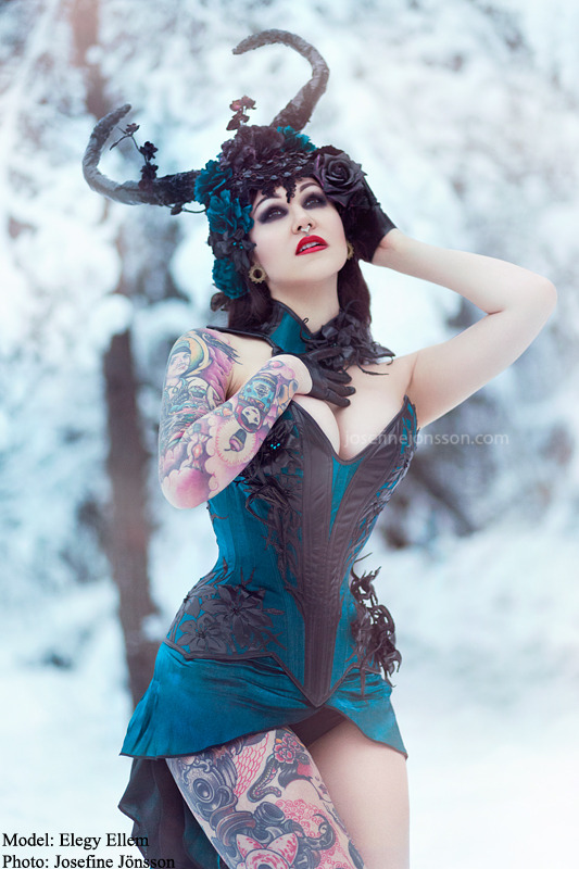 josefinejonsson:  Model and styling: Elegy EllemPhotos: Josefine JönssonCorset: