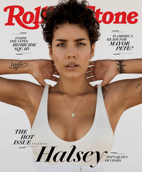 Halsey appears on our latest cover. In the in-depth interview, she discusses her “manic” new music, 