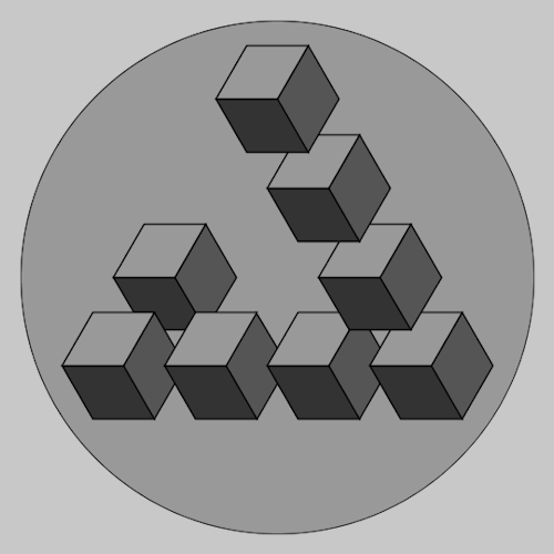 szimmetria-airtemmizs:  Impossible cubes.