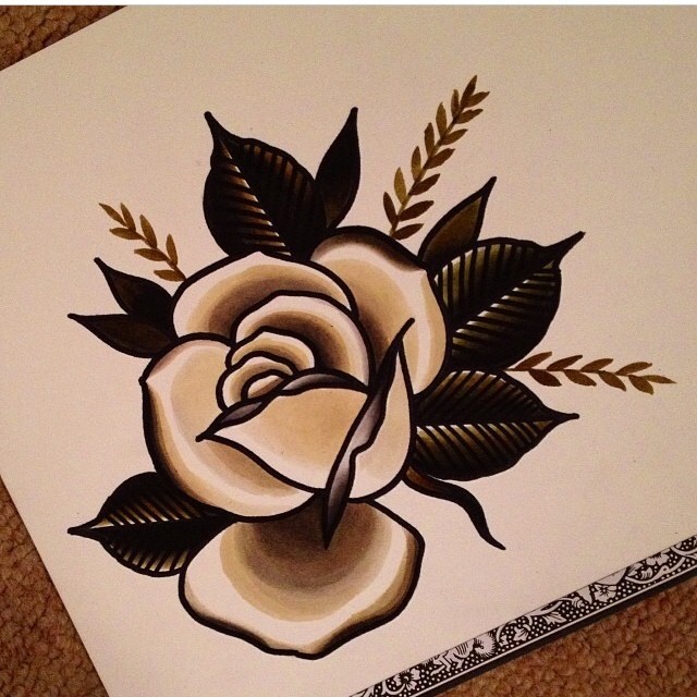 blackgardentattoo:  Painting by @cassandra_frances 