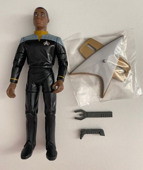Engineer Geordi LaForge from Star Trek First Contact on sale on my Mercari page (@yello80s ). #start