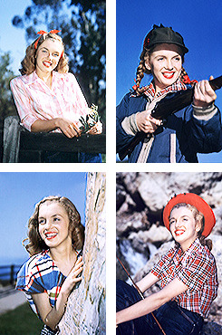 elsiemarina:  Marilyn Monroe by Richard Miller, 1946. 
