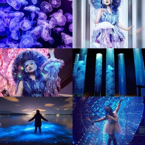 HOLY SHIT look at this beautiful mood board @koalois made of my Voidfish cosplay!! Bless you so hard