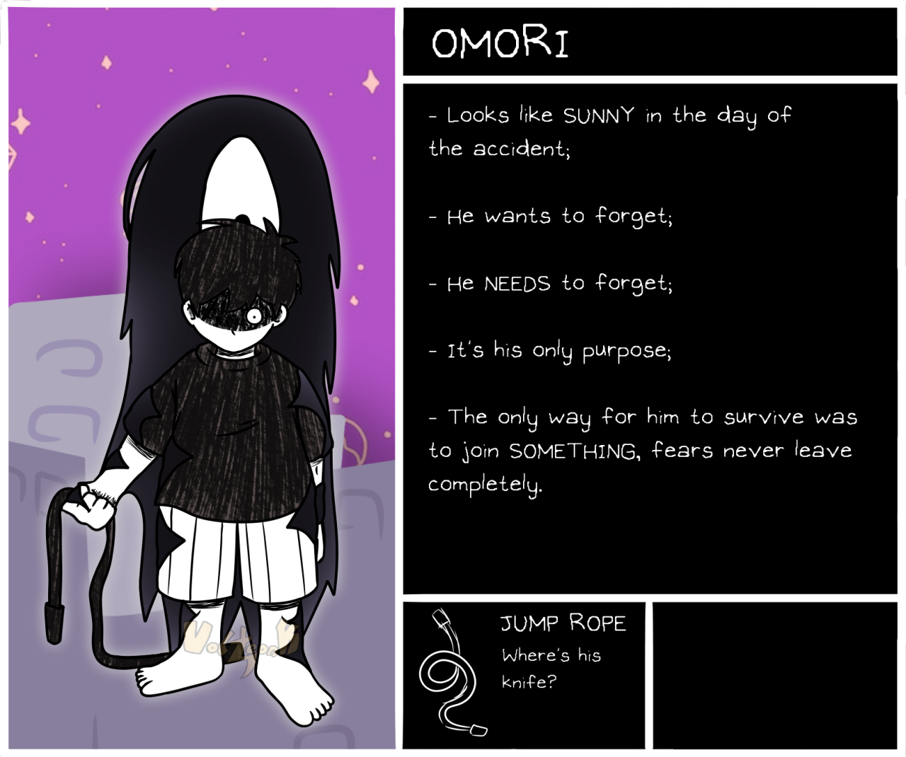 OMORI] Sunny by VolteonK on DeviantArt