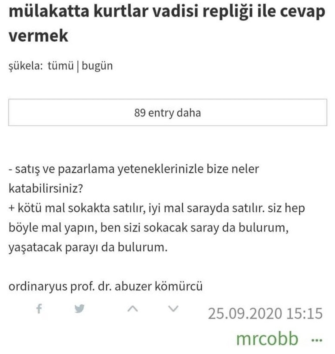 mülakatta kurtlar vadisi...