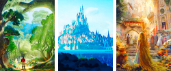 mickeyandcompany:  Visual development for Tangled [The Princess and the Frog] 