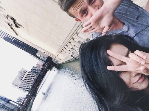 via-slimshady:  “Why do you always cover your face when you take photos? I’m going to copy you.”