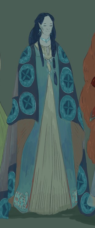 livs-leoithne:  Sons of Feanor From left to right: beetroot twins, obligatory family goth™, je
