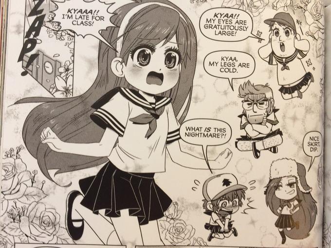 is funny  Official Gravity Falls Graphic Novel Sneak Peak