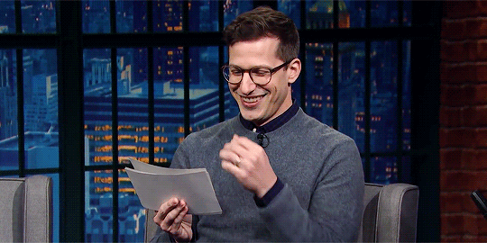 buckydameron:    Andy Samberg Shares His Rejected Golden Globes Jokes.
