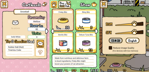 sarahwhat:cassandrashipsit:theverge:ADORABLE CAT-COLLECTING APP, NEKO ATSUME, IS NOW AVAILABLE IN EN