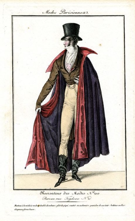 pleasuresoftheduke:Observateur des Modes | Modes Parisiennes (C.1800s)
