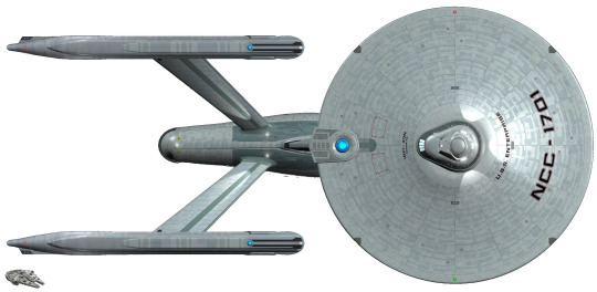 two-punch-man:  jaegerdelta:  professor-maple-mod:  skelletang:  tacobelligerent:  blaalys:  “the millenium falcon would wipe out the enterprise in seconds” lmao the enterprise is just an innocent science class floating thru space…. all they wanna