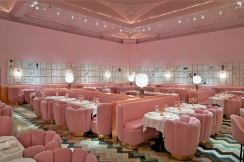 midnight-charm:  The Gallery at Sketch photographed by Rob Whitrow  Interior by India Mahdavi