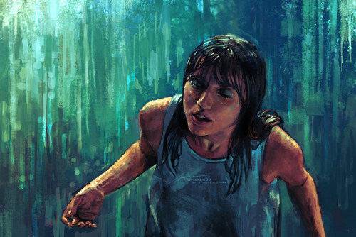 alicexz:I’ve seen things you people wouldn’t believe…Paintings inspired by Blade Runner. Limited edi