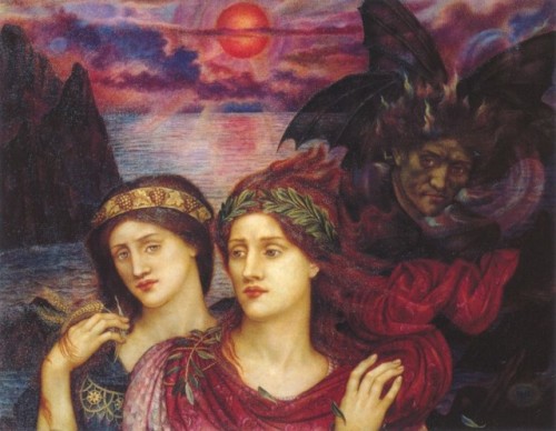 The Vision by Evelyn de Morgan