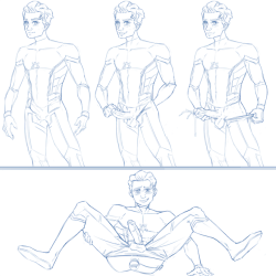 theinicka: 4 stages of Spidy :PThis was today’s