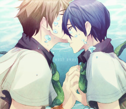 diaemyung:Free! Makoto x Haruka comic 「Wash