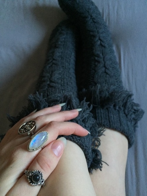 floralwaterwitch:The best socks for staying warm and toasty ♡
