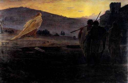 artist-nikolaige:Harbingers of the Resurrection, 1867, Nikolai Ge