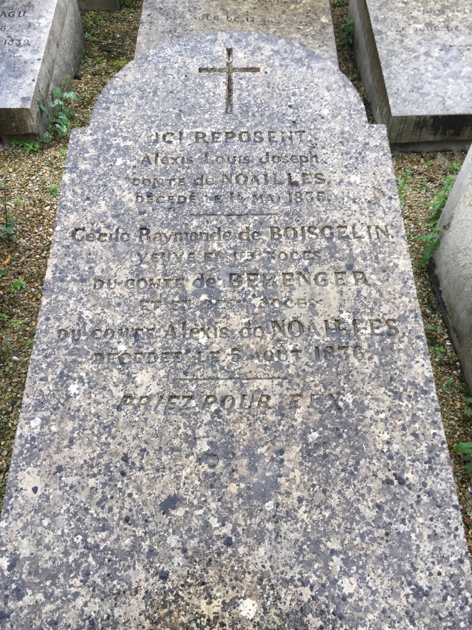 vexilloquy:  vexilloquy:  Next to Lafayette and Adrienne’s grave is a little fenced