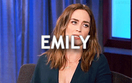 sorry-no-more-no-less:Emily Olivia Leah Blunt → Born February 23, 1983