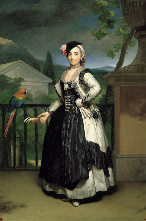 paintingispoetry:Anton Raphael Mengs, Retrato de la marquesa de Llano, doña Isabel de Parreño y Arce