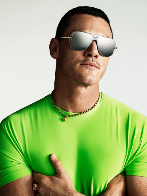 ludi-lin:Luke Evans photographed by Mert and Marcus for Versace Eyewear (2019)