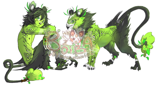Adoptables of my Closed Species Boibas Im selling over on DA :&gt; Check them out if you ar