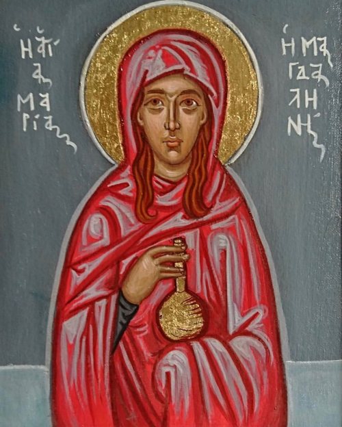 thesynaxarium:Today we celebrate the Holy Myrrhbearer and Equal to the Apostles, Mary Magdalene. Sai