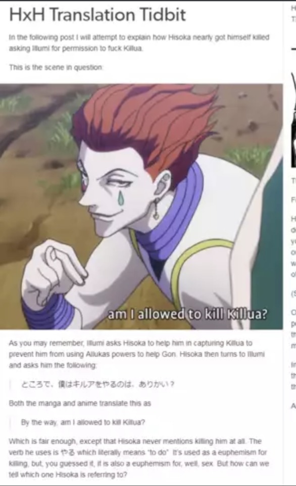 OUR_SHINING_SHISUI on X: You know if Chrollo did this on live television  he would have been elected World President because I'm pretty sure everyone  hates Hisoka more than they hate Ging Freecss