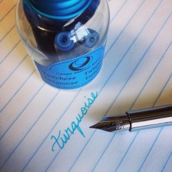 flawlessescape:  Got a new fountain pen (and