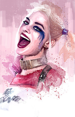 akersdigitalart:  Artwork of Margot Robbie