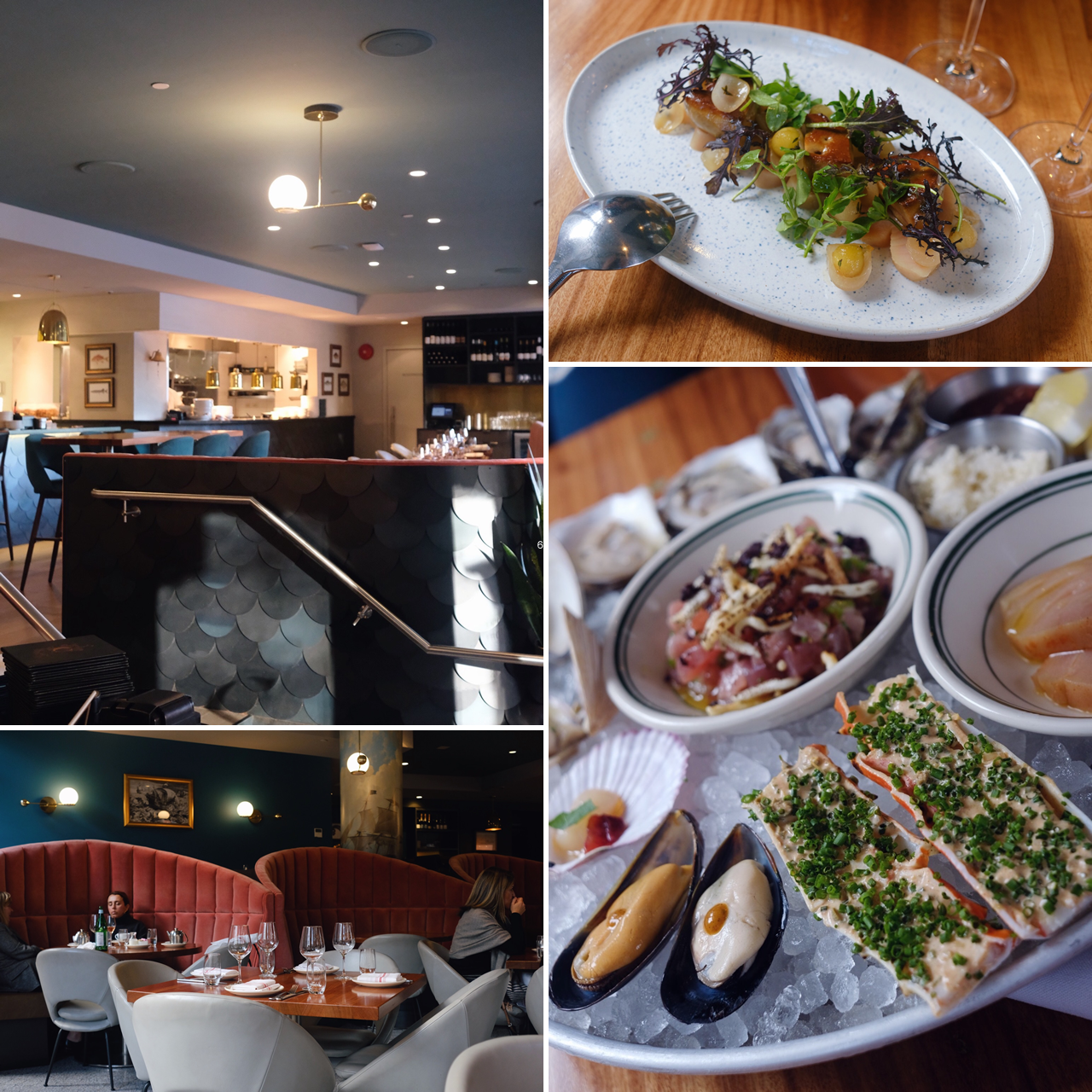 Coquille Fine Seafood x Gastown.
“Since its inception, I have always enjoyed spending time in Coquille’s regally cavernous, and classically nautically ornate 4,100-square-foot dining room (seating nearly a hundred) with every detail or aspect...