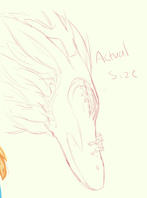Had To Draw At Least (1) Spirited Away Scene As Totk Zelink. I Had To. Nevermind That In Game The Size